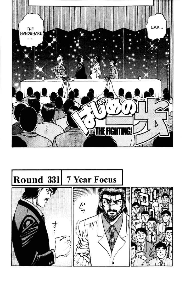 Hajime no Ippo: Fighting Spirit, Chapter 331 image 01